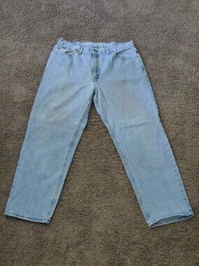 Vintage 90's H.I.S Work-Were Light Wash Cotton Denim Jeans